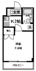 カツラコーポの物件間取画像